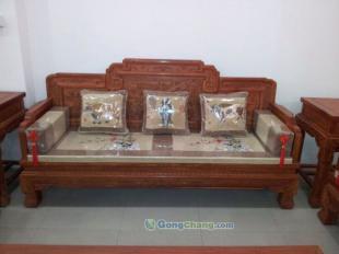 中山博豪居紅木緬甸花梨八寶如意十件套 傳統工藝與現代家居的完美融合